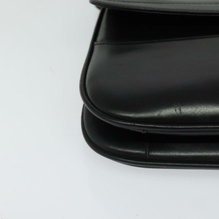 【日本直送】BALLY 黑色真皮單肩包 正品 BA1165-8