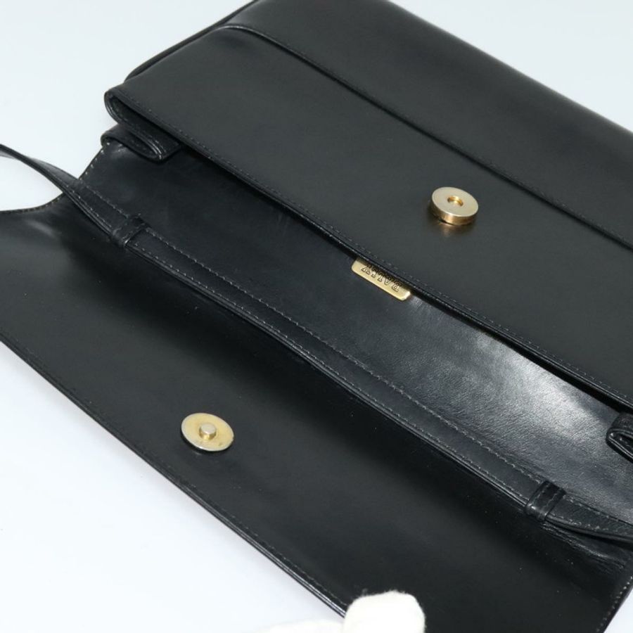 【日本直送】BALLY 黑色真皮單肩包 正品 BA1165-9