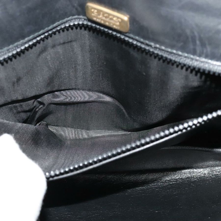 【日本直送】BALLY 黑色真皮單肩包 正品 BA1165-11