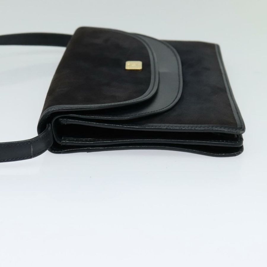 【日本直送】CELINE 麂皮肩背包 海軍藍 正品 BA1514-2