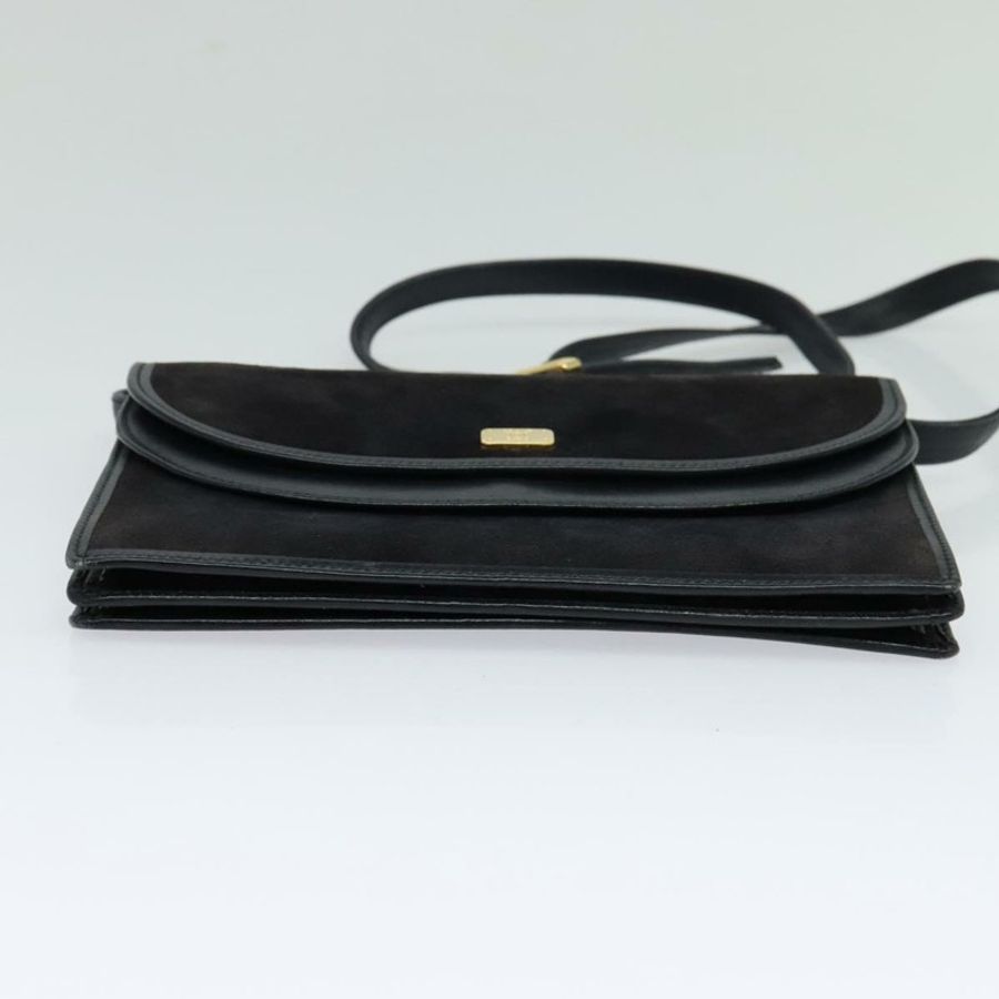 【日本直送】CELINE 麂皮肩背包 海軍藍 正品 BA1514-4