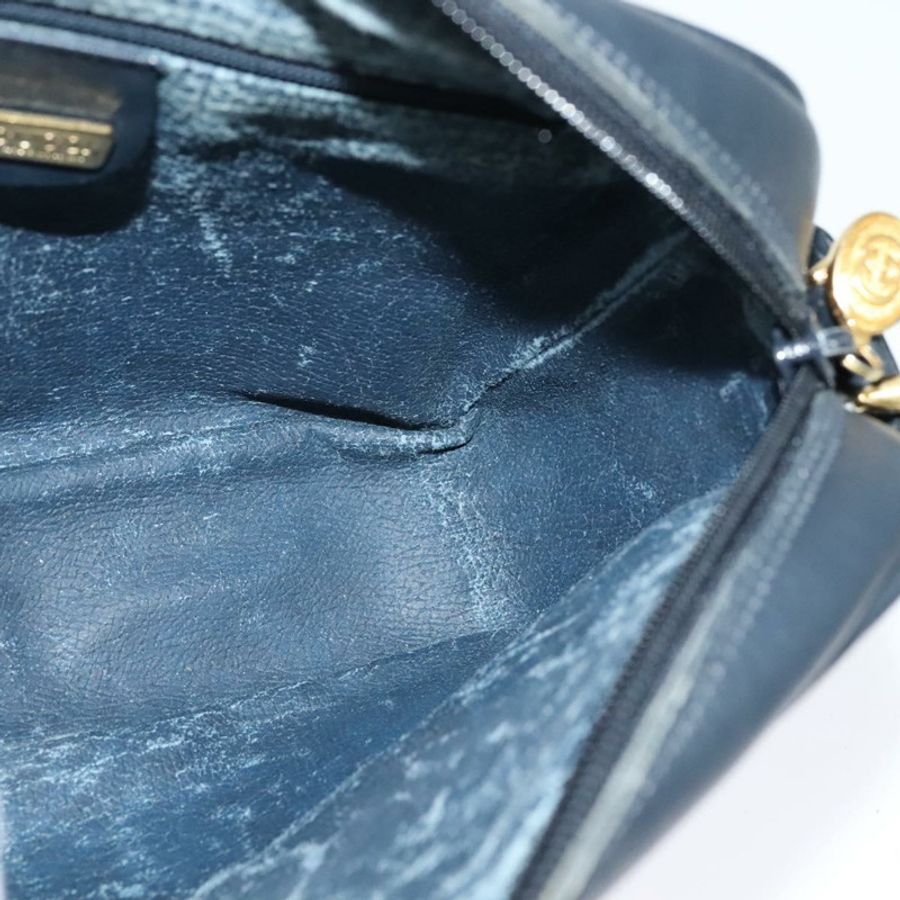 【日本直送】GUCCI Micro GG Supreme 單肩包 PVC 海軍藍/金色 007 084 0092 正品 BA1057-17