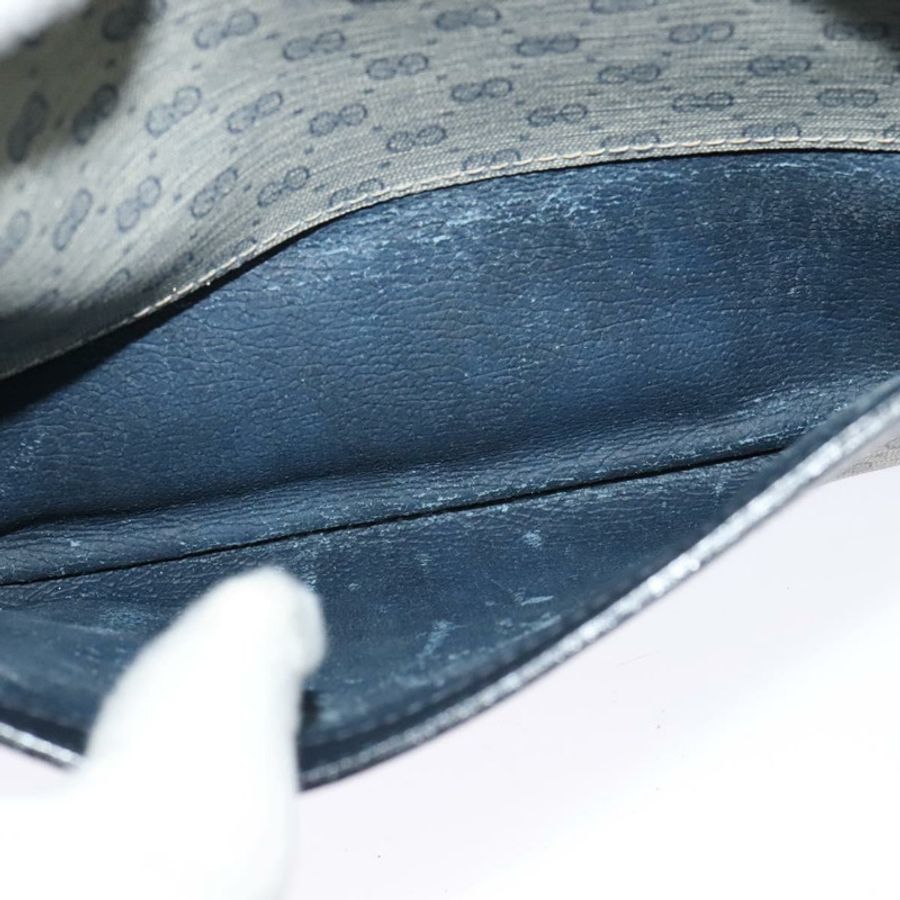 【日本直送】GUCCI Micro GG Supreme 單肩包 PVC 海軍藍/金色 007 084 0092 正品 BA1057-19