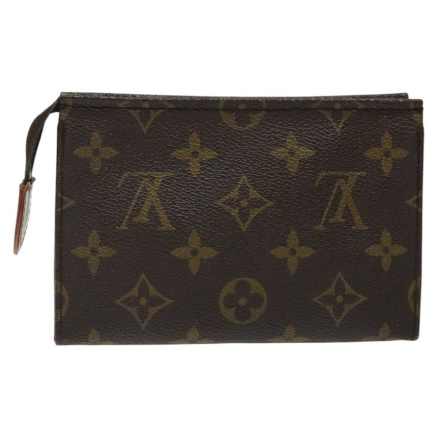 【日本直送】路易威登 Monogram Poche Toilette 15 手拿包 M47546 LV Auth am8106-1