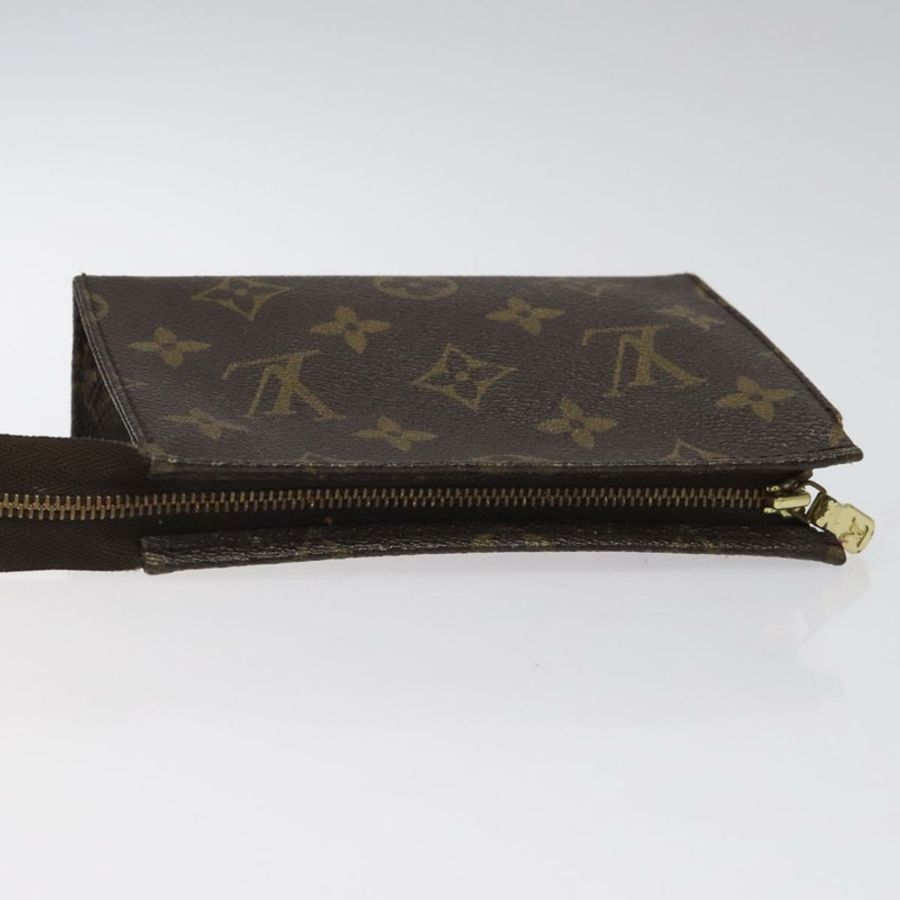 【日本直送】路易威登 Monogram Poche Toilette 15 手拿包 M47546 LV Auth am8106-4