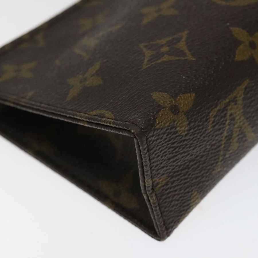 【日本直送】路易威登 Monogram Poche Toilette 15 手拿包 M47546 LV Auth am8106-15