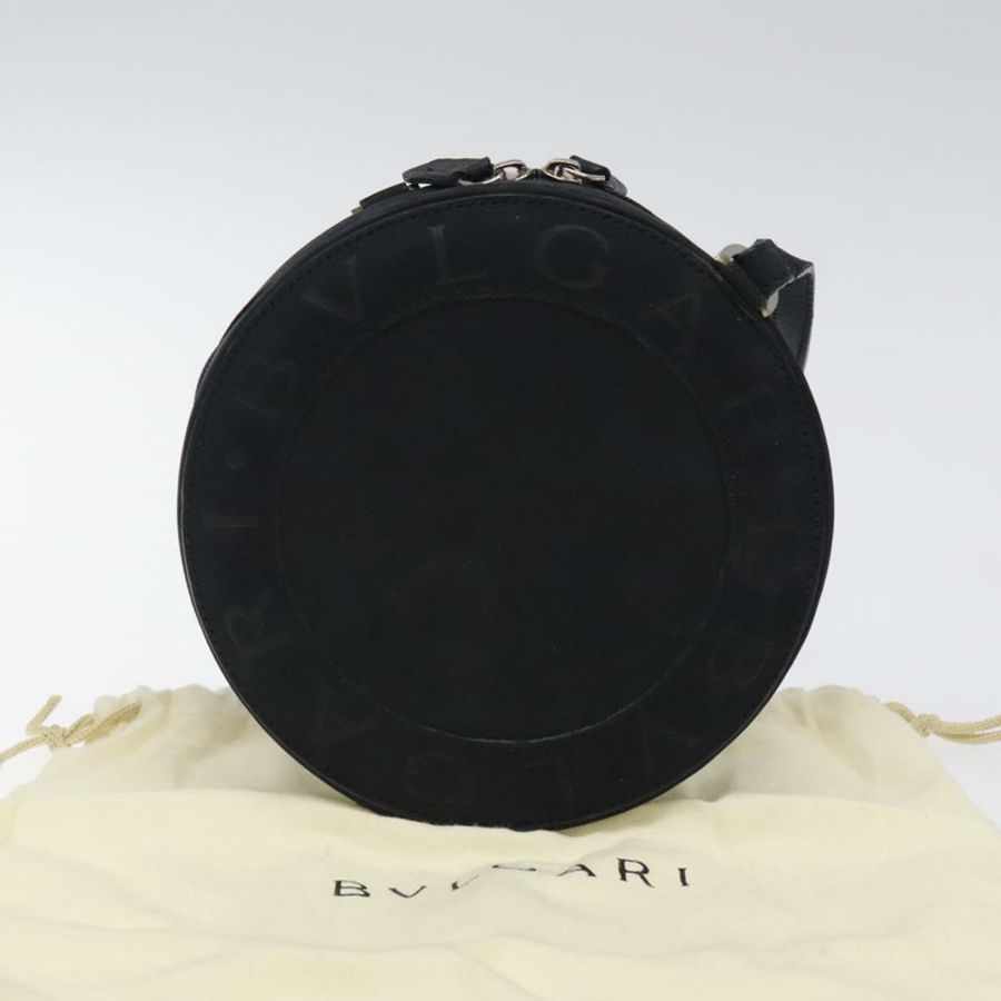 【日本直送】寶格麗 (BVLGARI) 麂皮肩背包,海軍藍銀色,正品 bs24625-21