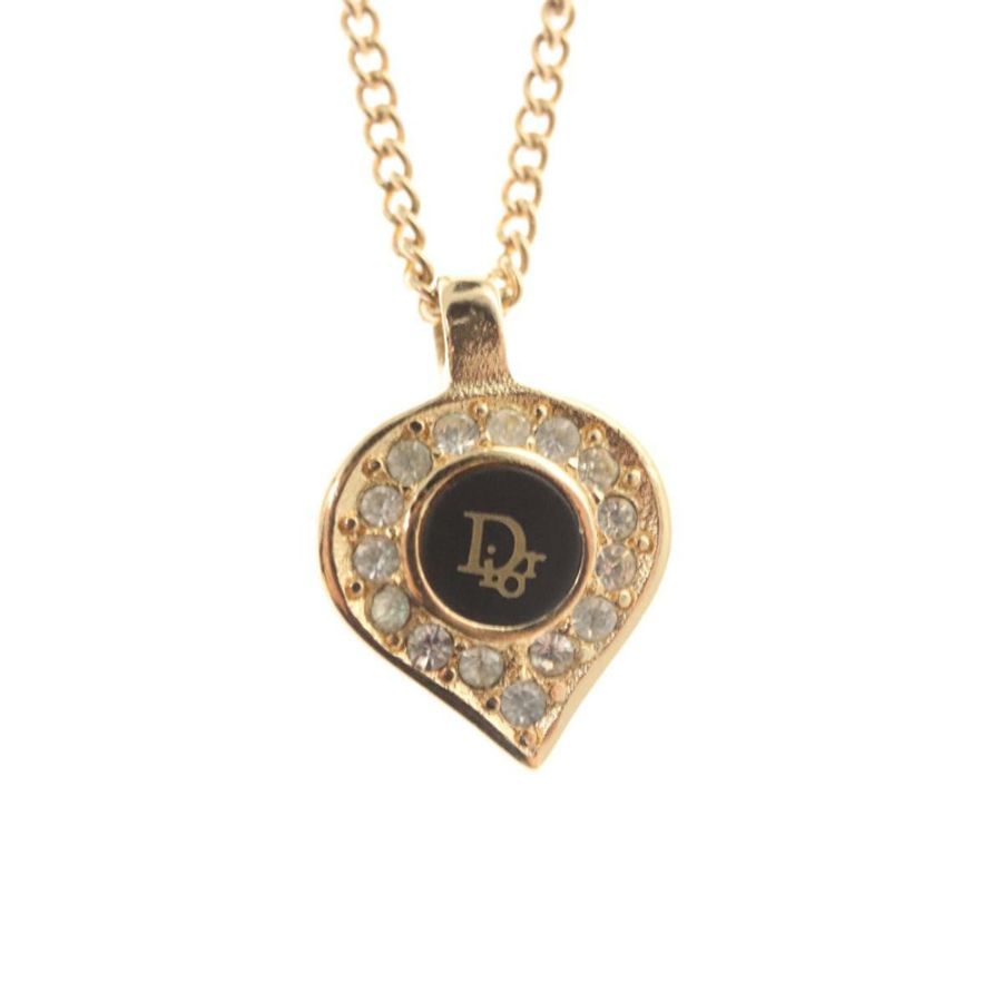 【日本直送】Christian Dior 項鍊 金屬 金 Auth am8123-2