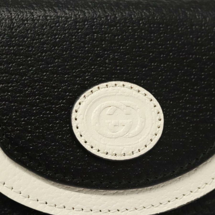 【日本直送】GUCCI Adidas聯名單肩包，皮革材質，黑色金色，正品 bs24542-16