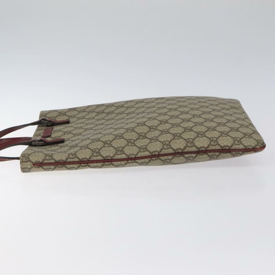 【日本直送】GUCCI GG Supreme 手提包 PVC 皮革 米色 117551 正品 yk17910-3