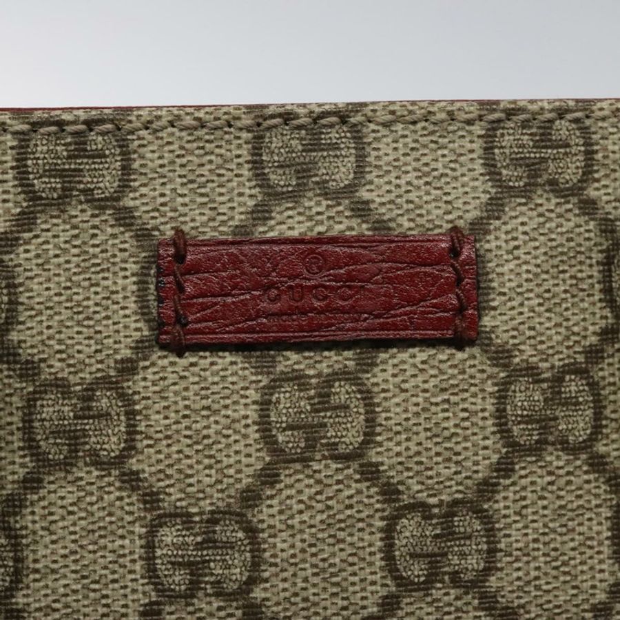 【日本直送】GUCCI GG Supreme 手提包 PVC 皮革 米色 117551 正品 yk17910-16