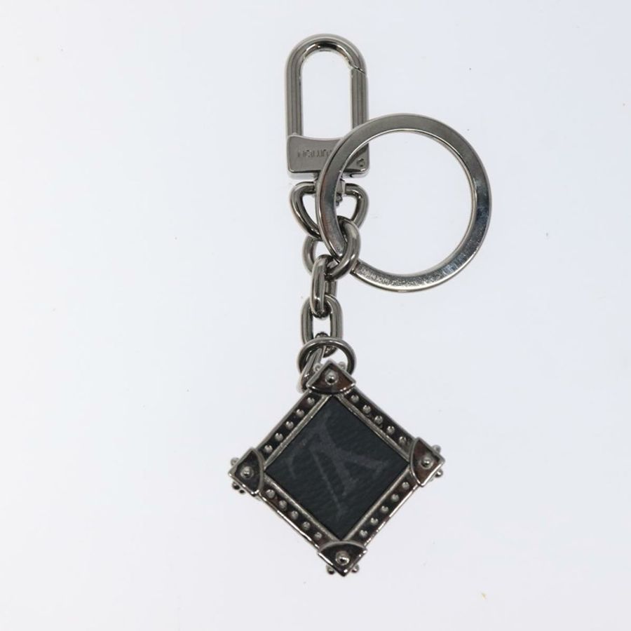 【日本直送】路易威登 Monogram Eclipse Porte Cles Mon Cube Charm M68867 LV Auth 120234-1