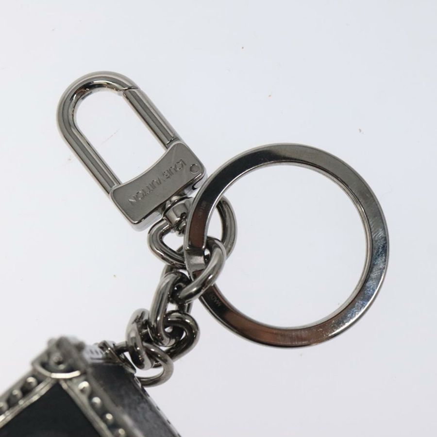 【日本直送】路易威登 Monogram Eclipse Porte Cles Mon Cube Charm M68867 LV Auth 120234-4
