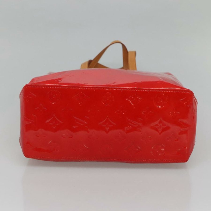 【日本直送】路易威登 Monogram Vernis Reade MM 手提包 紅色 M91086 LV 正品 120159-4