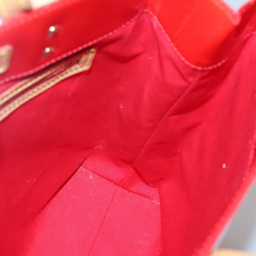 【日本直送】路易威登 Monogram Vernis Reade MM 手提包 紅色 M91086 LV 正品 120159-16