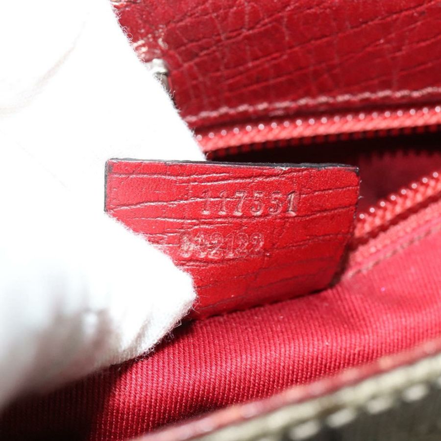 【日本直送】GUCCI GG Supreme 手提包 PVC 米色 銀色 117551 正品 119722-11