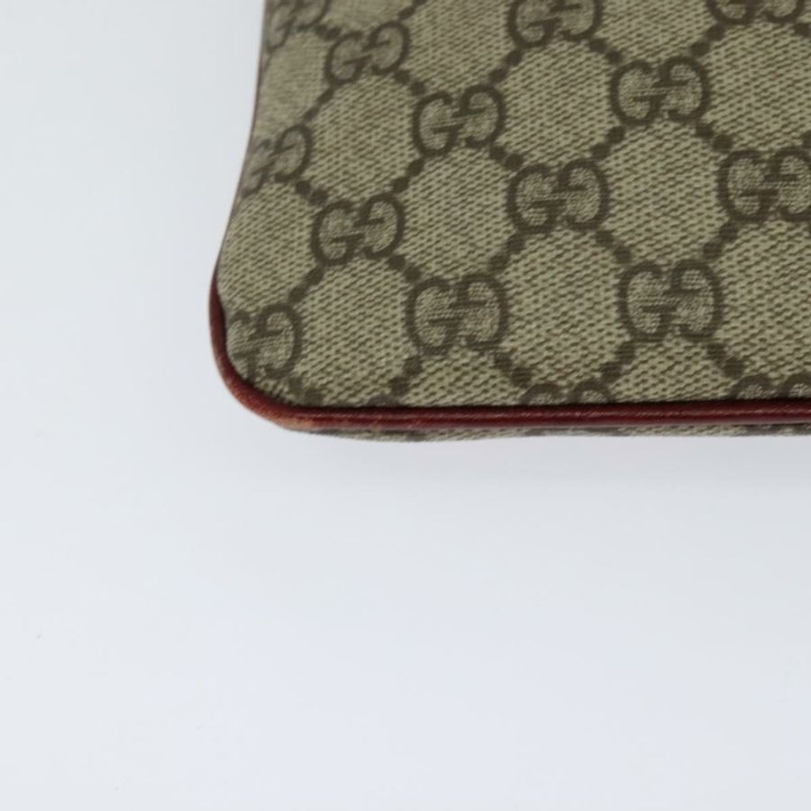 【日本直送】GUCCI GG Supreme 手提包 PVC 米色 銀色 117551 正品 119722-14