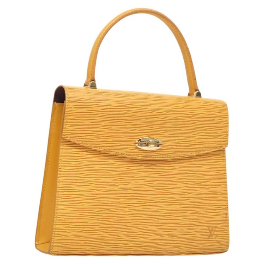 【日本直送】路易威登 Epi Malesherbes 手袋 Tassili 黃色 Jonne M52379 正品 ep8616-0