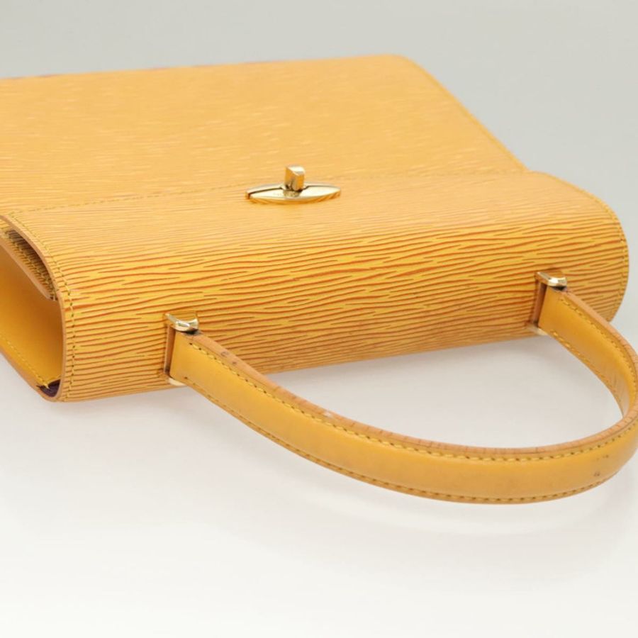 【日本直送】路易威登 Epi Malesherbes 手袋 Tassili 黃色 Jonne M52379 正品 ep8616-6
