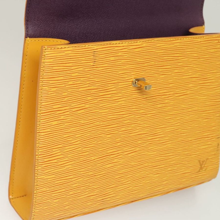 【日本直送】路易威登 Epi Malesherbes 手袋 Tassili 黃色 Jonne M52379 正品 ep8616-20