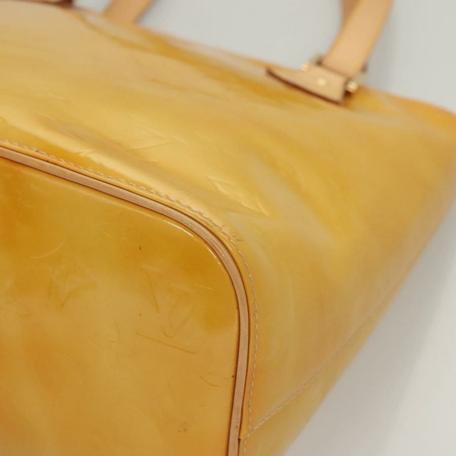 【日本直送】路易威登 Monogram Vernis Houston 手提包 米色 M91004 LV 正品 ep8736-16