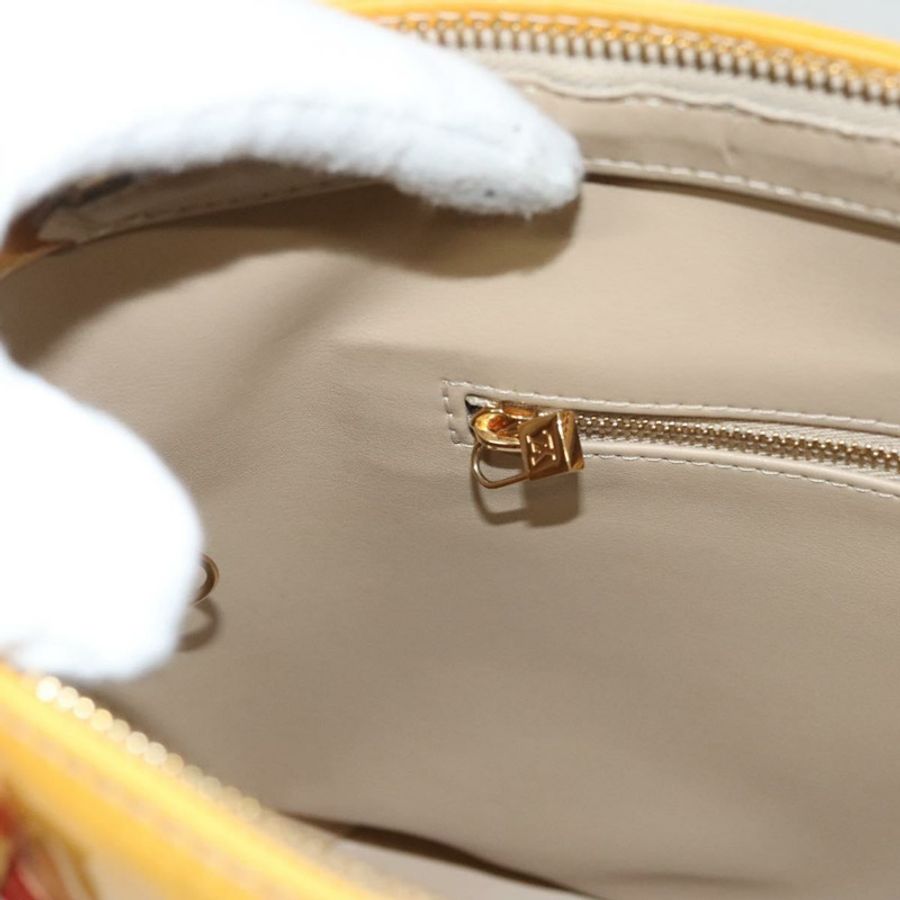 【日本直送】路易威登 Monogram Vernis Houston 手提包 米色 M91004 LV 正品 ep8736-22