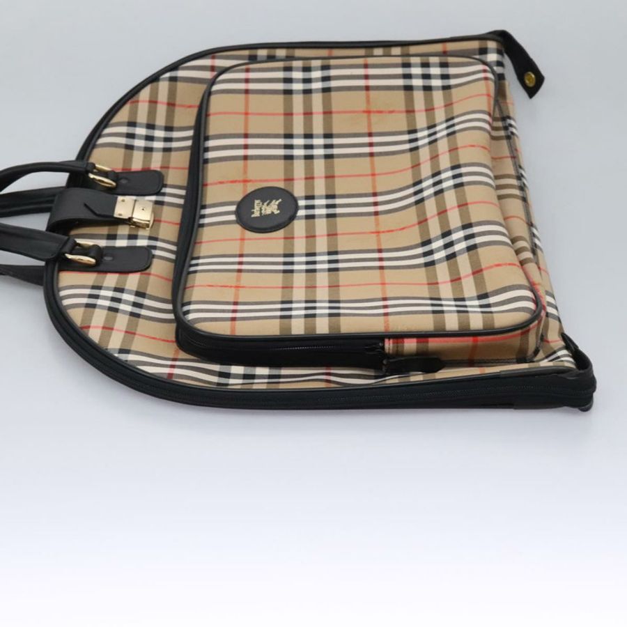 【日本直送】Burberrys Nova 格紋帆布服裝罩 米色 金色 正品 119821-2