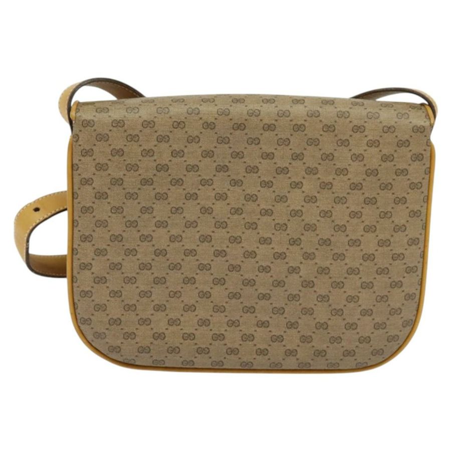 【日本直送】GUCCI Micro GG Supreme 單肩包 PVC 米色 金色 001 406 1780 正品 th5863-1
