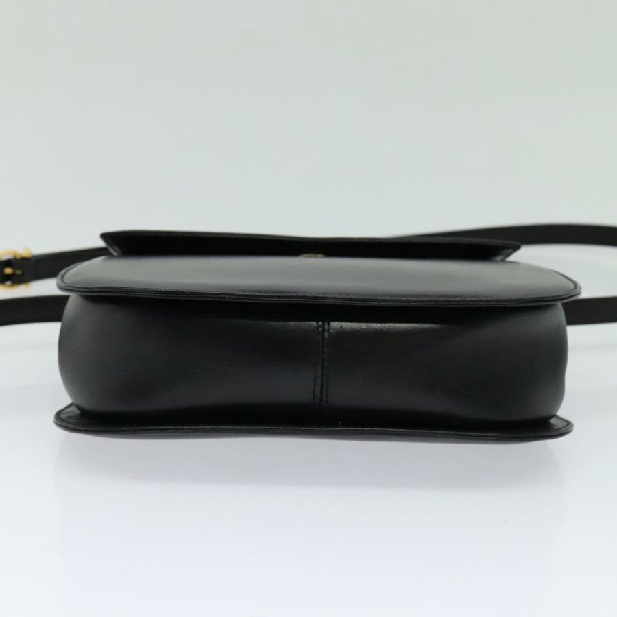 【日本直送】Salvatore Ferragamo Gancini 手提包 皮革 兩用 黑色 金色 正品 119166-4