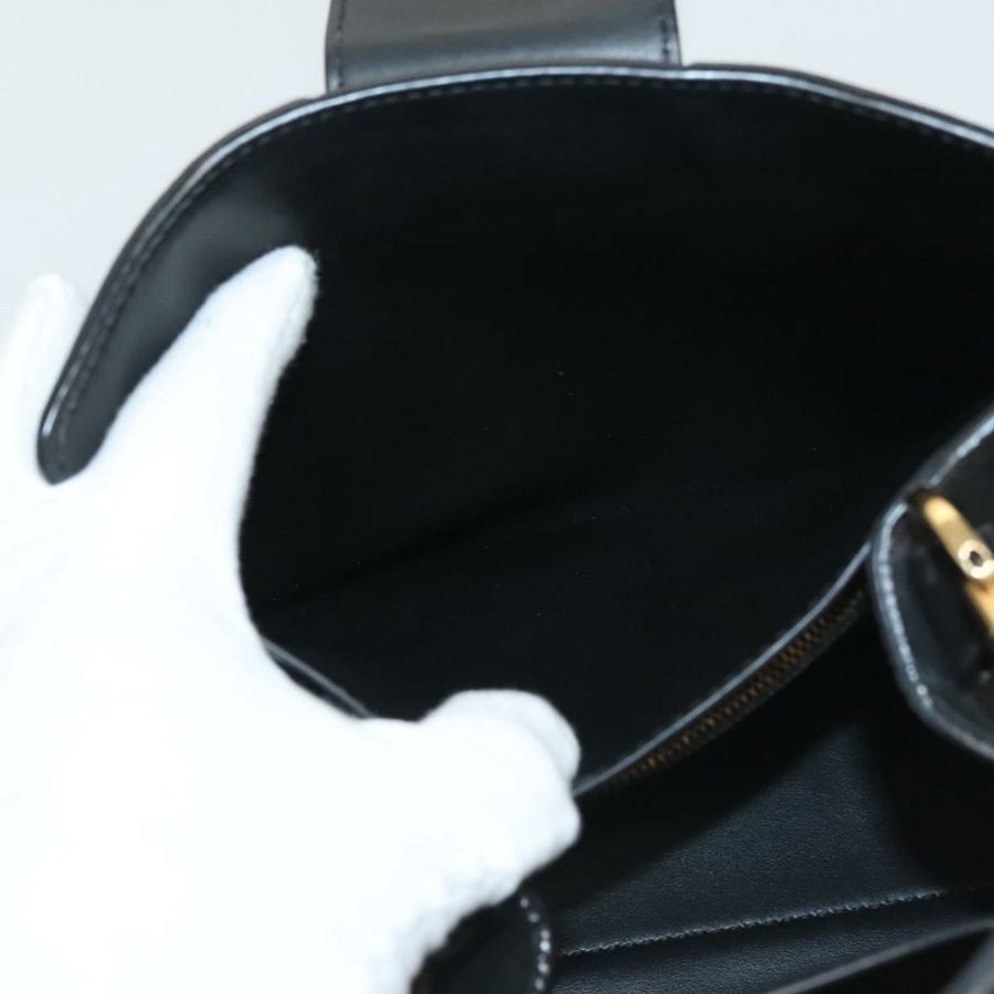 【日本直送】Salvatore Ferragamo Gancini 手袋 麂皮 金 黑色 正品 119192-20