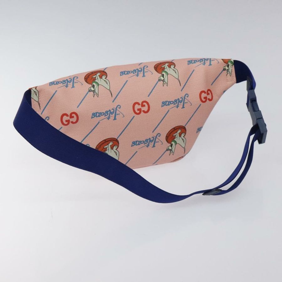【日本直送】GUCCI THE Jetsons 兒童斜背包 PVC 皮革 粉紅色 502095 正品 120466-6