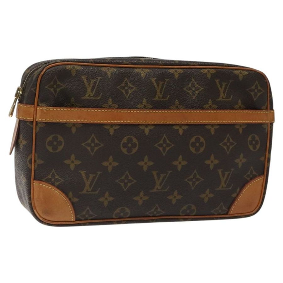 【日本直送】路易威登 Monogram Compiegne 28 手拿包 M51845 LV 正品 am8257-0