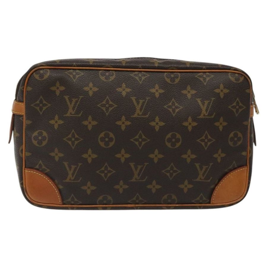 【日本直送】路易威登 Monogram Compiegne 28 手拿包 M51845 LV 正品 am8257-1