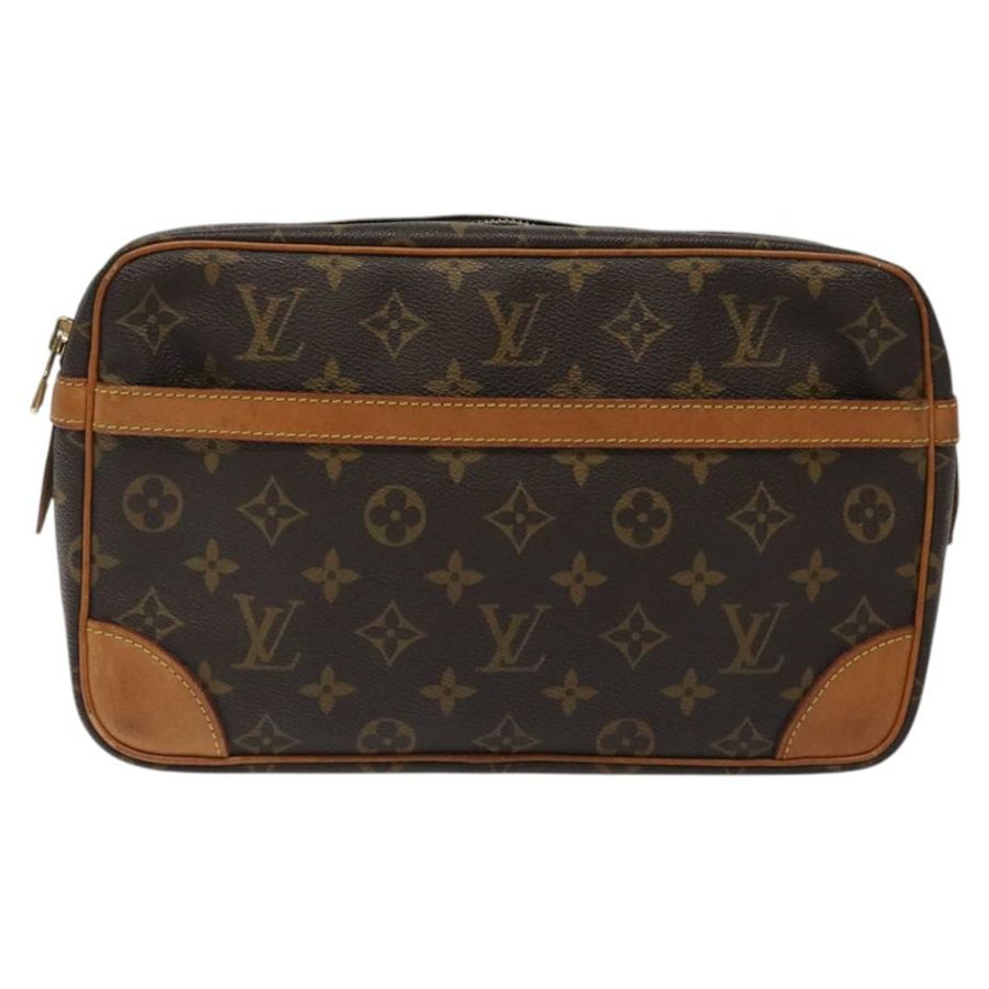 【日本直送】路易威登 Monogram Compiegne 28 手拿包 M51845 LV 正品 am8257-12