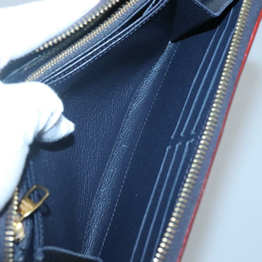 【日本直送】路易威登 Empreinte Zippy 錢包海軍藍海軍陸戰隊紅色 M62121 LV 正品 fm4618-19
