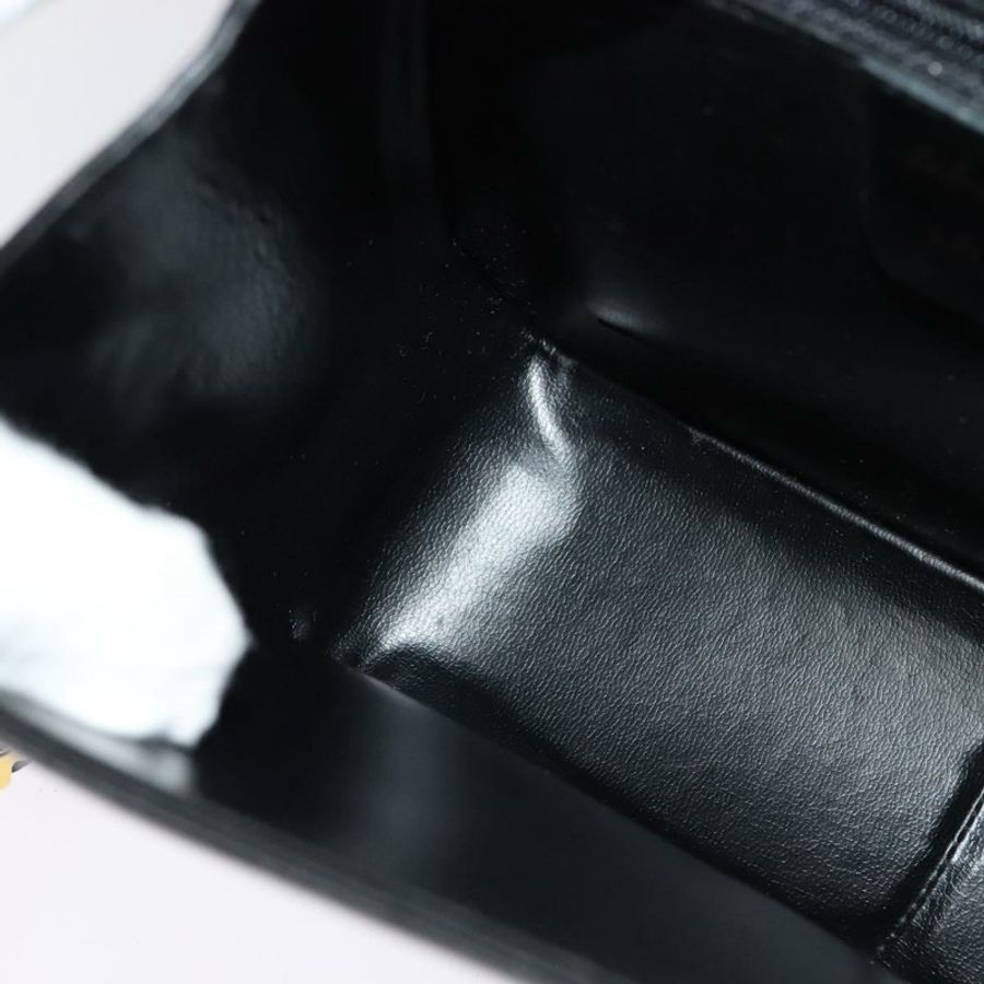 【日本直送】Salvatore Ferragamo 手提包 皮革 2way 金色 黑色 Auth 120974-19