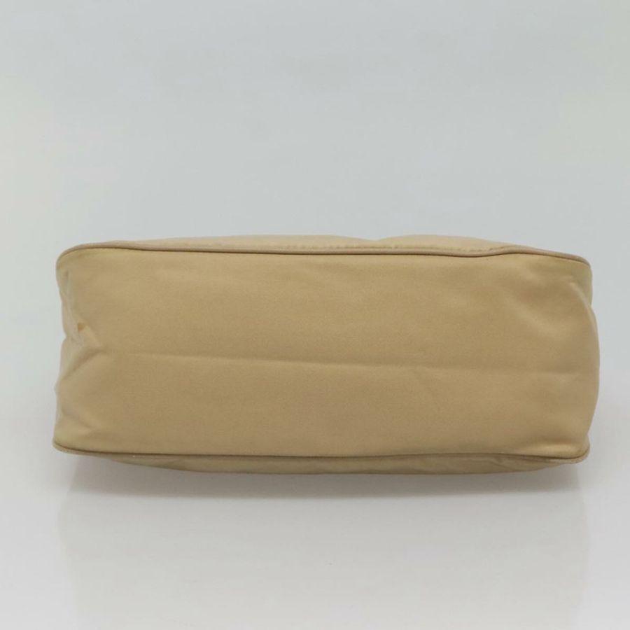 【日本直送】PRADA 尼龍米色銀色單肩包 正品 120952-4