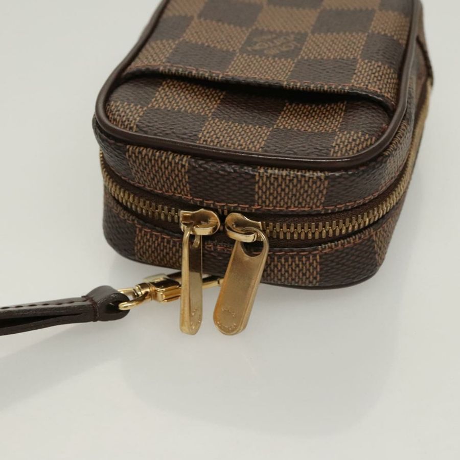 【日本直送】路易威登 Damier Ebene Etui Okapi 小號手袋 N61738 LV 正品 121018-5