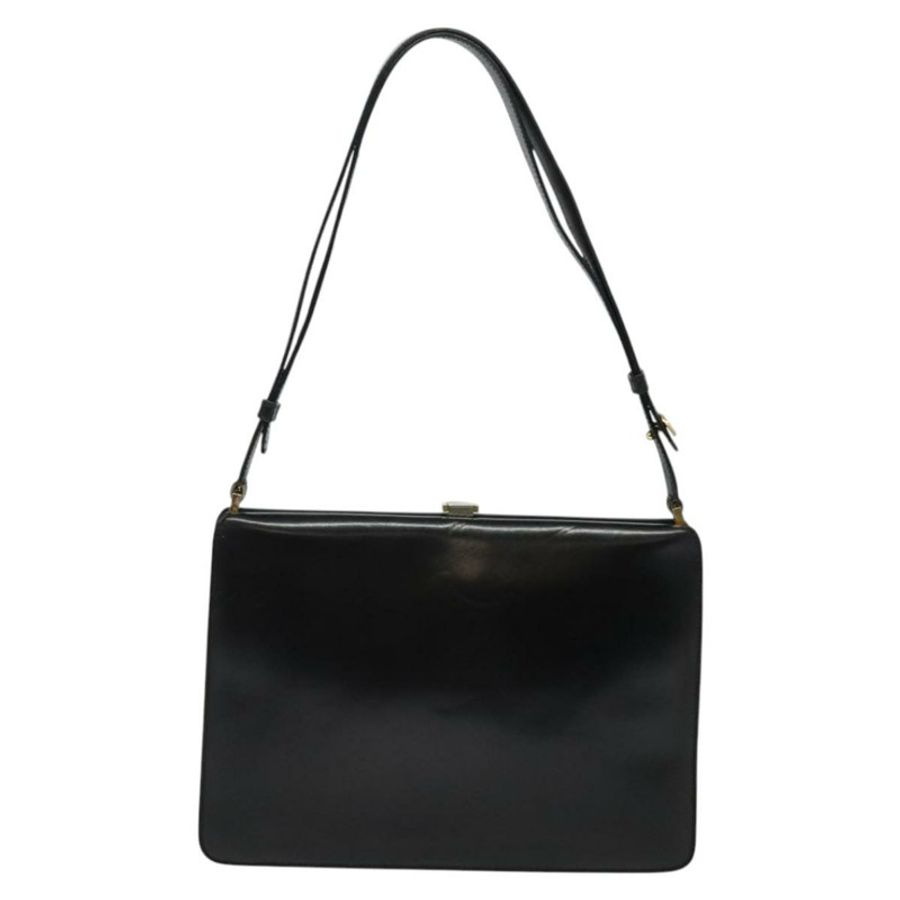 【日本直送】CELINE 黑色金色皮革肩背包 正品 fm4568-1