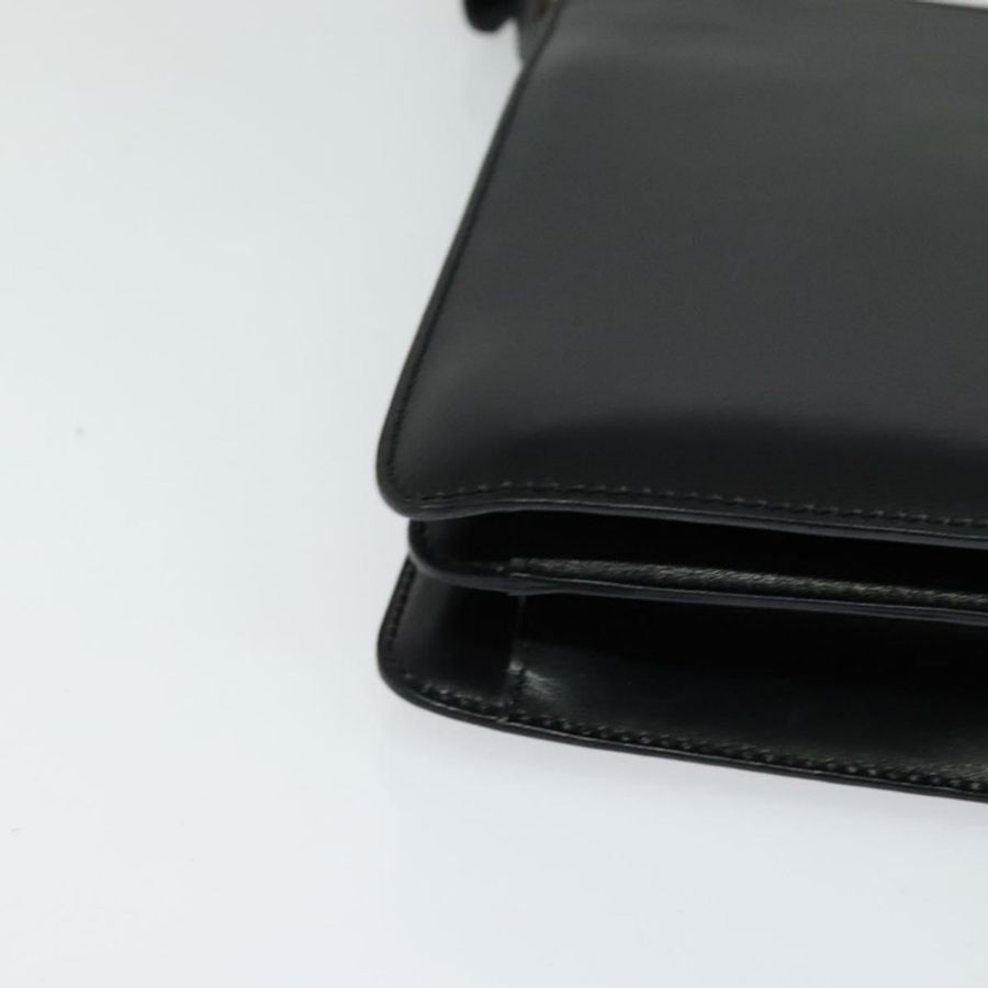 【日本直送】CELINE 黑色金色皮革肩背包 正品 fm4568-8