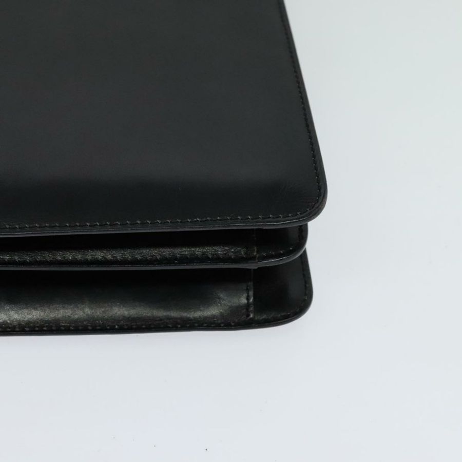【日本直送】CELINE 黑色金色皮革肩背包 正品 fm4568-13