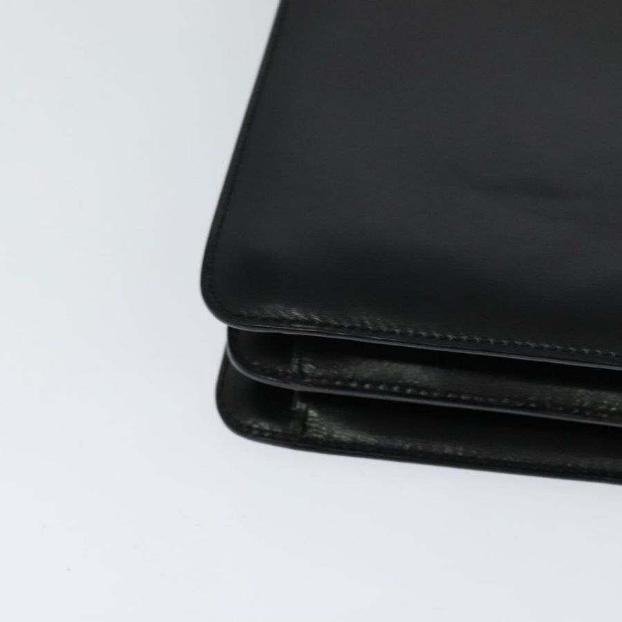 【日本直送】CELINE 黑色金色皮革肩背包 正品 fm4568-14