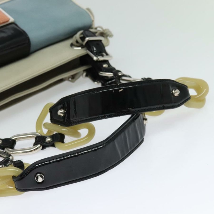 【日本直送】BALENCIAGA 灰色銀色皮革肩背包 正品 121412-6