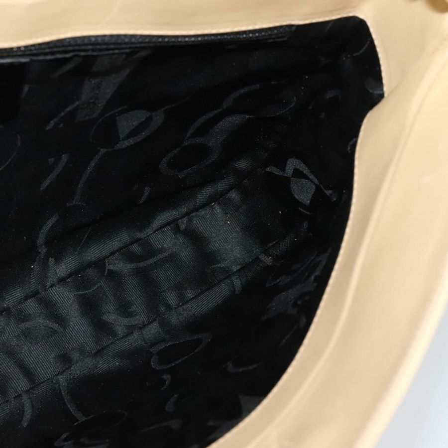 【日本直送】Salvatore Ferragamo Gancini 肩背包 皮革 米色 金色 正品 121419-16