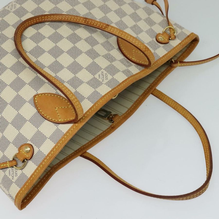 【日本直送】路易威登 Damier Azur Neverfull PM 手提包 N41362 LV 正品 120593-5