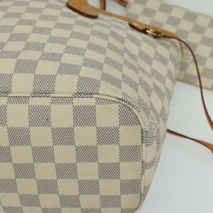 【日本直送】路易威登 Damier Azur Neverfull PM 手提包 N41362 LV 正品 120593-13