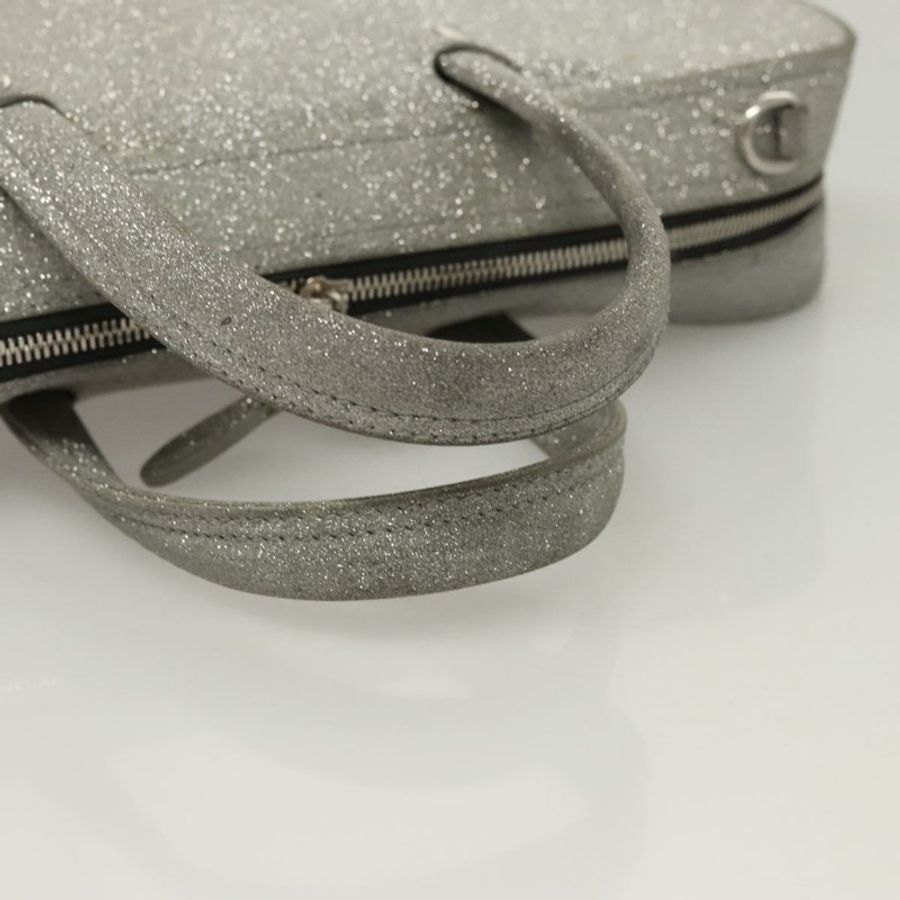 【日本直送】BALENCIAGA 三角形旅行包 XS 手提包 皮革 兩用 銀色 531048 正品 121086-6