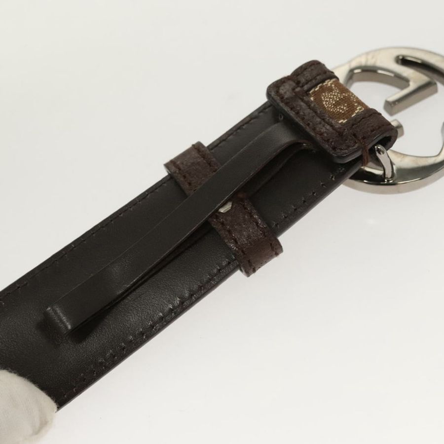 【日本直送】GUCCI GG帆布互扣腰帶 33.5吋 米棕色 114874 正品號 122413-7