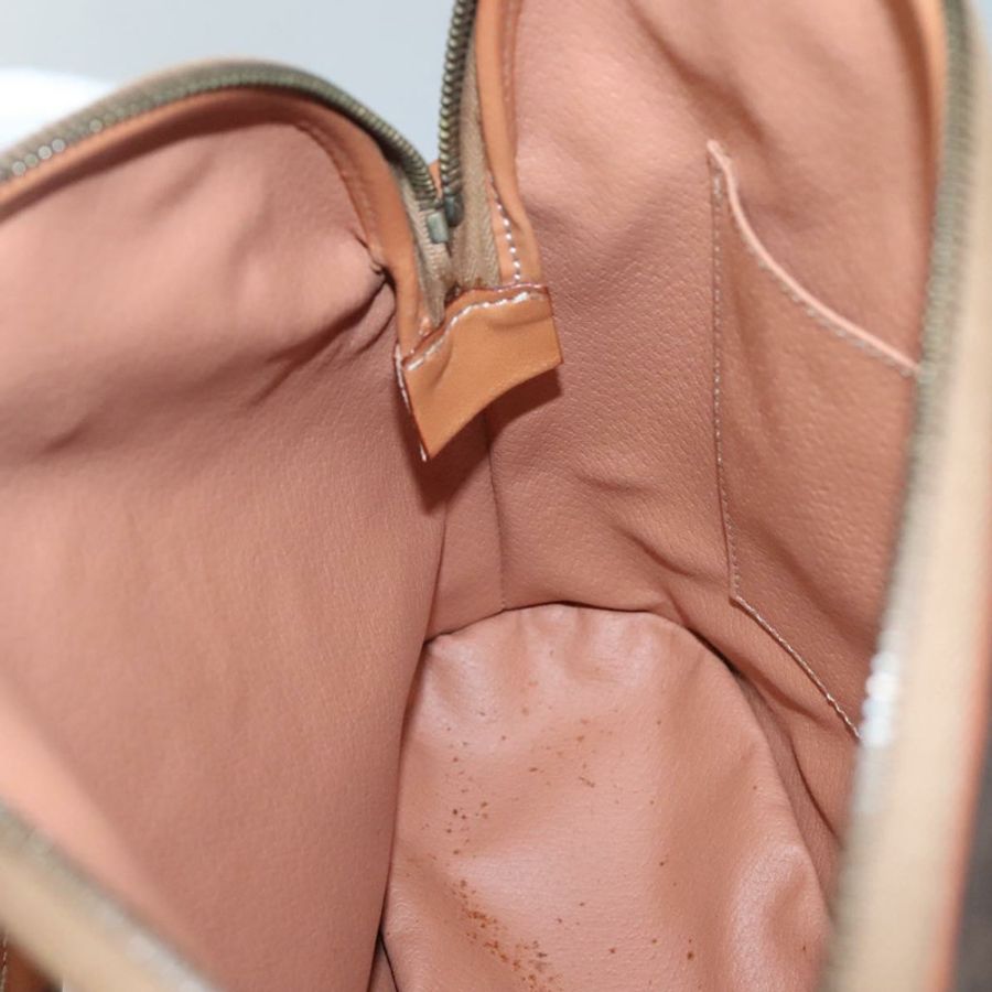 【日本直送】CELINE Macadam帆布手提包 PVC皮革 棕色 金色 正品 gh019-17