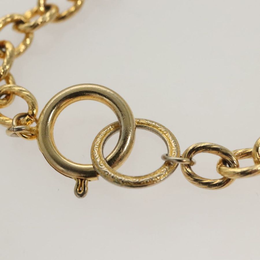 【日本直送】香奈兒 (CHANEL) 金屬金色雙C鏈條腰帶 Auth bs25545-10